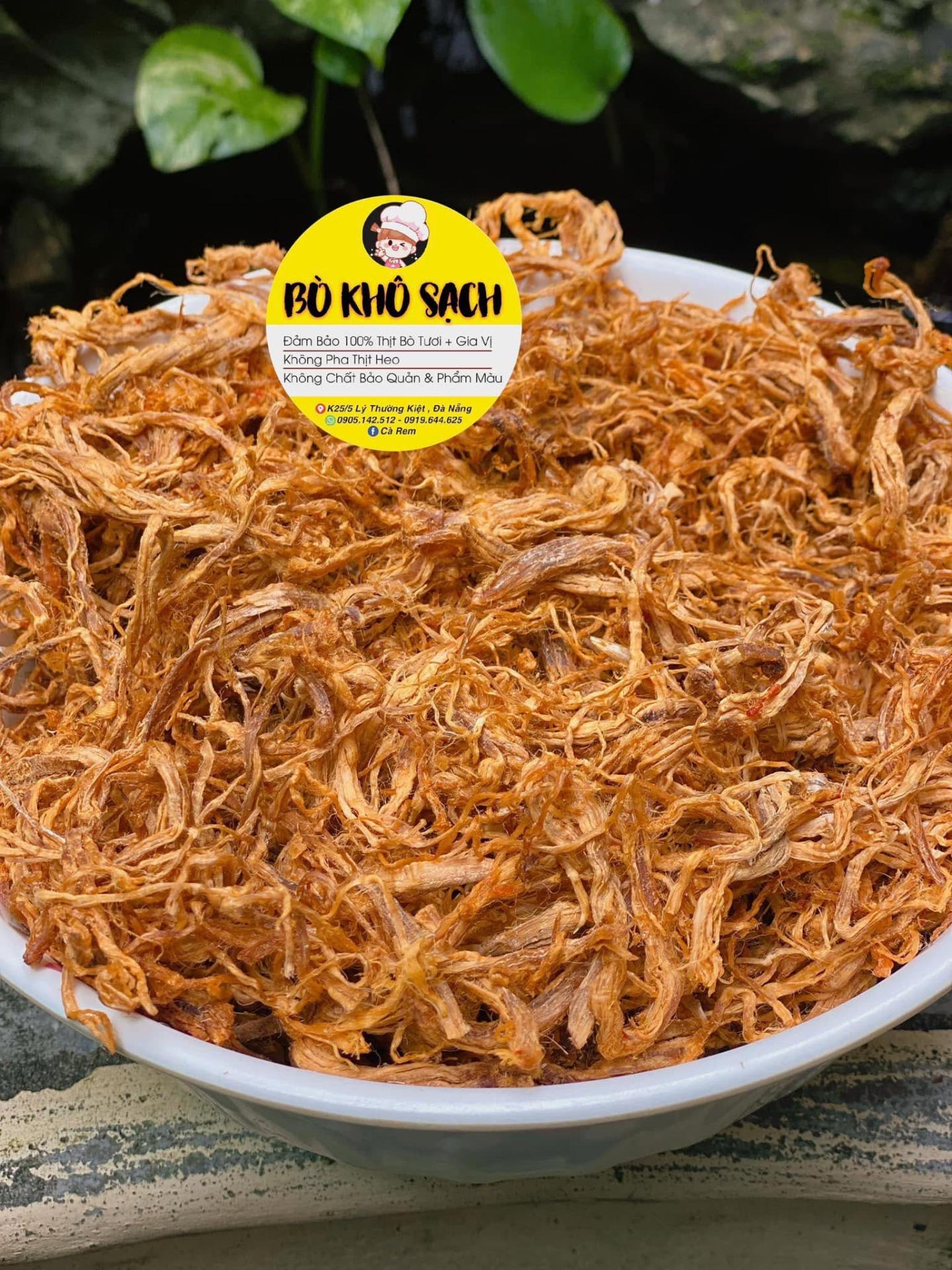 Shredded dried beef – lemongrass & chili