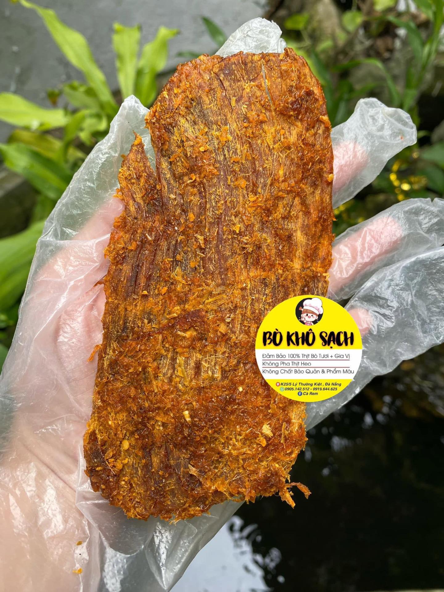 Premium dried beef slices